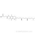 Butandioik asit, 1 - [(2R) -3,4-dihidro-2,5,7,8-tetrametil-2 - [(4R, 8R) -4,8,12-trimetiltridesil] -2H-1-benzopiran- 6-il] ester CAS 4345-03-3